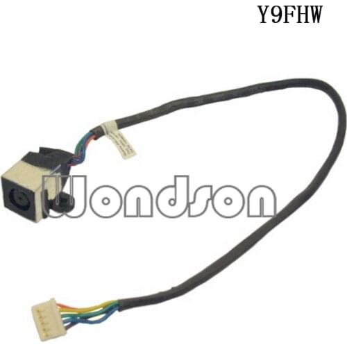 New DC Cable For Dell Inspiron 17R (N7010) Laptop DC Jack Cable - Y9FHW 0Y9FHW / 1 Year Warranty