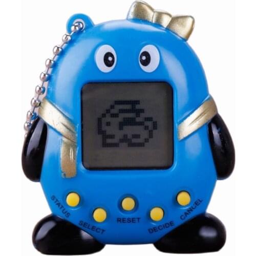 Random Color Creative Penguin 90S Nostalgic Tamagotchi Electronic Pets 168 Pets in One Virtual Cyber Pet Toy Funny Kid Gifts