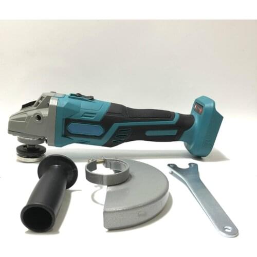 LED lithium rechargeable 125mm angle grinder, hand grinder with battery and charger 125mm with battery