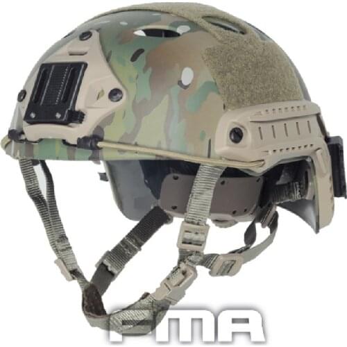 FMA Tactical Airsoft FAST Helmet-PJ TYPE Multicam CS Protective M/L L/XL TB466