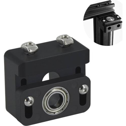 Twotrees Z axis Lead Screw Fixing Block Plastic Blocks 3D Printer Lead Screw fix mount For CR-10 Ender 3 Z-Rod Bearing Holder