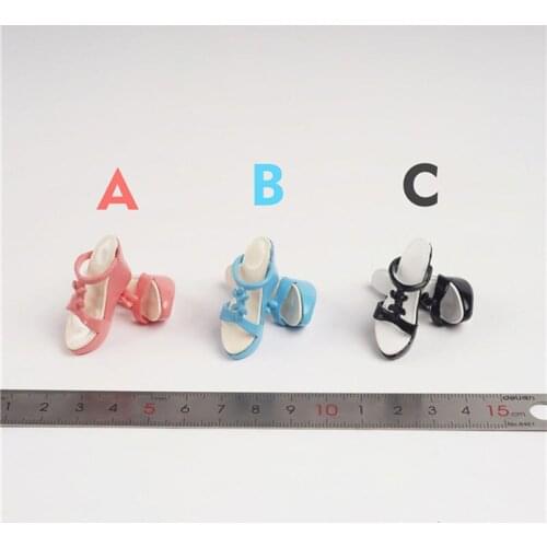 1/6 Scale Female Figure Accessory AS046 Sandals High Heel Slippers for 12inch Woman Action Figure In stock 3 colors