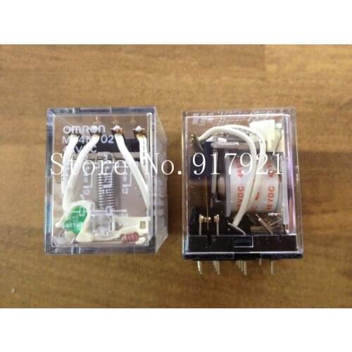 [ZOB] original original MY4N-02 board relay 48VDC 14 foot lamp genuine original tin tip --20pcs/lot