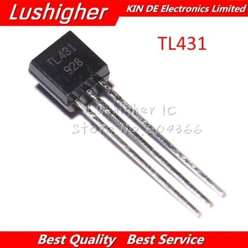 10PCS TL431A TO92 TL431 431 TO-92 TL431ACLP Voltage Regulator