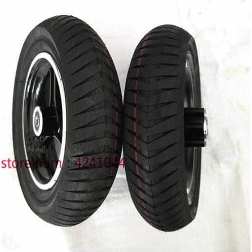 10x2.50 /10x2.5 Tire and Aluminum Alloy Wheel are suitable for Electric Scooter Balancing Car and Speedway 3