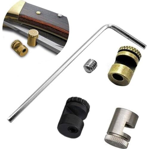 110 Thumb Stud Push Button 416 Stainless Steel Material 110 Screw Pusher Screw EDC Multitool