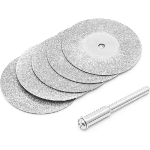 5pcs/lot Dremel Accessories Diamond Grinding Wheel Saw Circular Cutting Disc Dremel Rotary Tool Diamond Discs