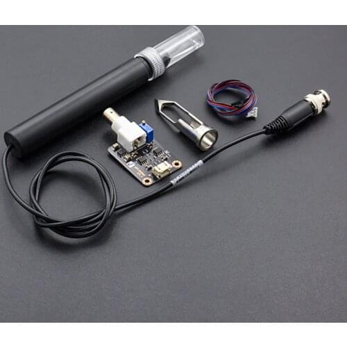 Analog Cone PH Meter Arduino PH Sensor Electrode Sharp Head Probe Semi-solid PH Tester Soil Food PH Meter Y