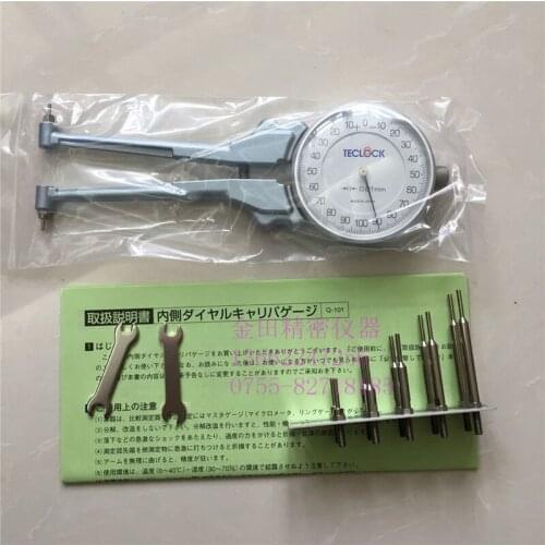 Authentic Japanese Dele Teclock Caliper Gauge Gauge Ring Inner Callipers Watch IM-882 Range 55-153mm