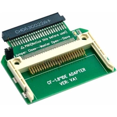 CF Compact Flash Merory Card to 50pin 1.8 Inch IDE Hard Drive SSD Converter Adapter for Toshiba