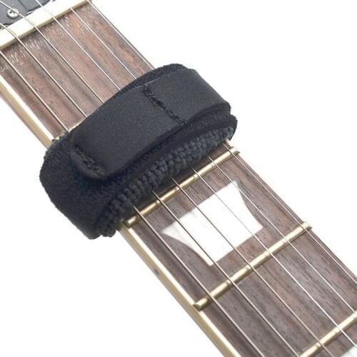 Guitar Damper Strap Bass tape Electric guitar chord guard Acoustic guitar muffled straps Capo Musical instrument accessories