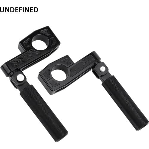 32mm 1-1/4" Motorcycle Highway Foot Pegs Crash Bar w/ Long Clamp Engine Guard Mount For Harley Softail Touring Dyna for Honda CB