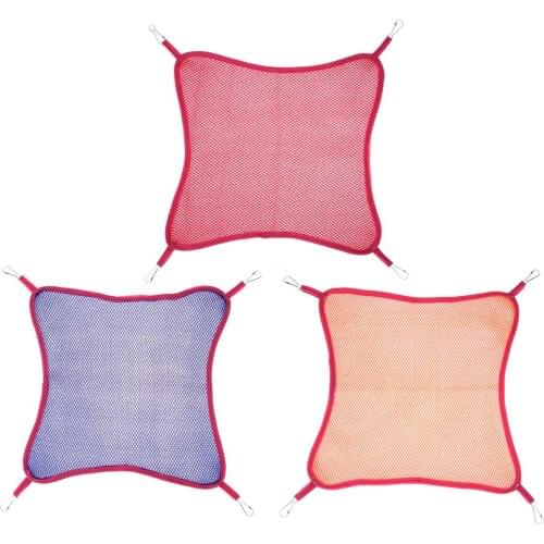 Summer Parrot Hamster Hammock Breathable Swing Mat Cage Accessories Pet Cat Ferrets Bird Hanging Bed House