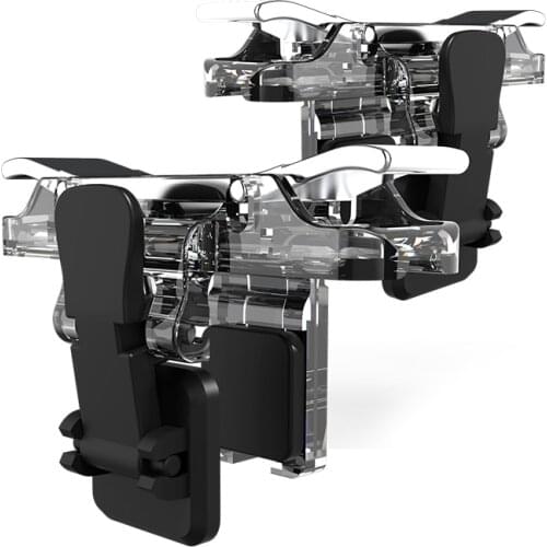 Metal Smart Phone Mobile Gaming Trigger for PUBG Gamepad Fire Button L1 R1 Shooter Pubg Controller Game Handle PUGB accessories