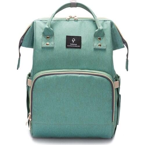 Fashion USB Charging Mummy Diaper Bags Large Capacity Waterproof Travel Maternity Backpack Baby Nappy Nursing Bag Baby Organizer