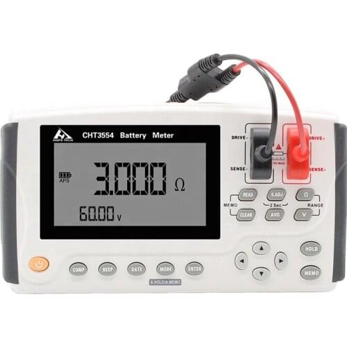 CHT3554 battery tester for electric ebike and gel internal resistance measuring instrument
