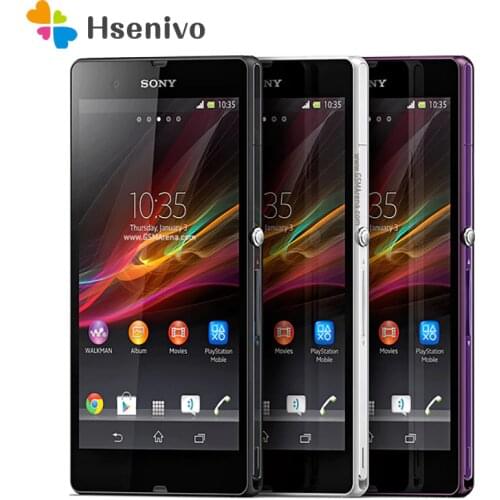 Sony Xperia Z Refurbished-Original L36h C6603 3G&4G Mobile phone 5.0"Quad-Core 2G RAM 16GB ROM 13.1MP Camera Unlocked Cell Phone