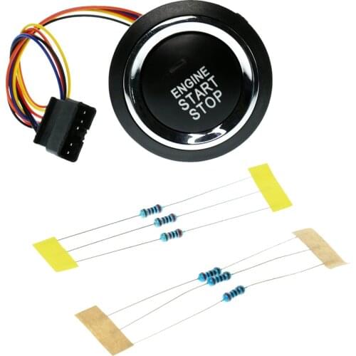 High Quality Car Auto Truck Start Stop Push Button Switch Control Self Reset Brand New