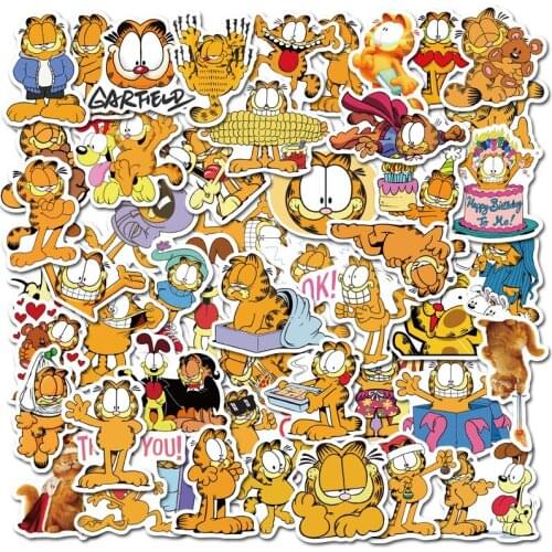 10/30/50PCS Cute Cat Animal Cartoon Graffiti Personality Suitcase Helmet Mobile Phone Skateboard Trend Sticker Wholesale