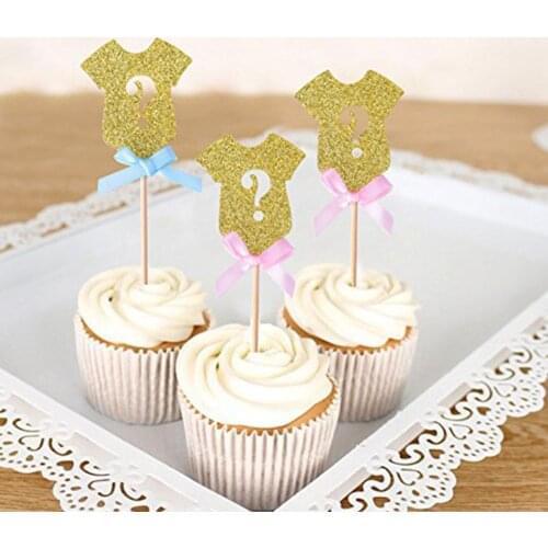 10PCS Clothes Shape Birthday Cupcake Cake Toppers Birthday Kids Favors Cake Decoration Cupcake Topper Dessert Table Decor Hot
