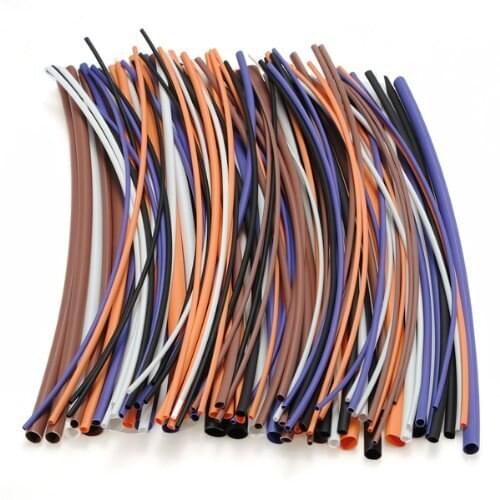 100 Pcs shrink thermosetting shrinkable tube 2: 1 Ratio