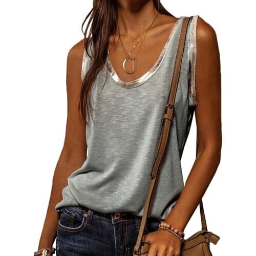 2021 New T-shirt For Women Fashion Streetwear V-neck Sleeveless Ladies Casual All-match Elegant Tee Shirt Plus Size Tees