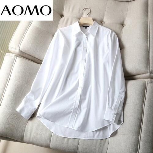 AOMO White Blouses