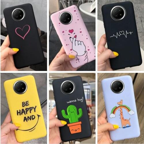For Xiaomi Redmi Note 8T 9T 10T Case TPU Matte Soft Cover For Xiaomi Redmi Note 9T 5G Coque Fundas Note9T Note8T Note10T Housing