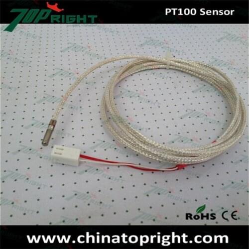 Pt100 sensor probe dia.3x8mm for Ultimaker 2, free shipping