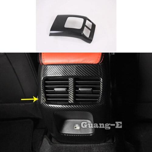 For Hyundai Sonata DN8 10Th 2020 2021 Car Body Styling Cover Sticker Trim Frame Rear Back Air Conditioning Outlet Vent Parts