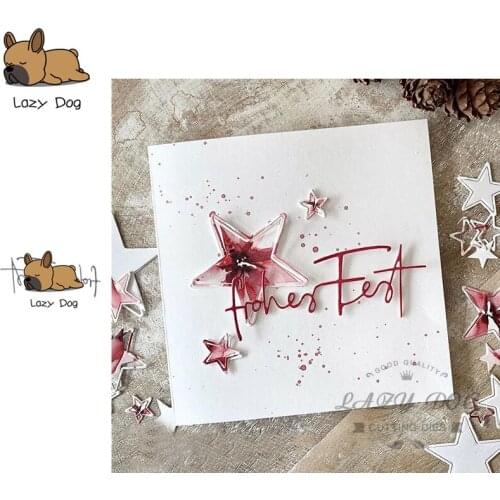 Frohes Fest German Happy Holidays Metal Cutting Dies Scrapbooking Stencil Craft Embossing Die Cuts Card Making New Dies For 2019