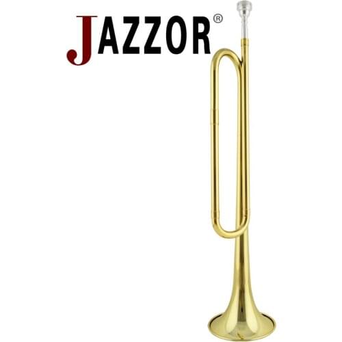 JAZZOR JYBG-E150 Bugle Popular Beginner Special Paint Gold Trumpet Brass wind instrument