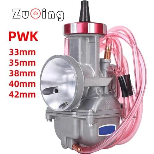 Carburetor PWK 34mm 36mm 38mm 40mm 42mm Universal Motorcycle Carburador For Suzuki Yamaha Honda Dirt Bike ATV UTV Scooter