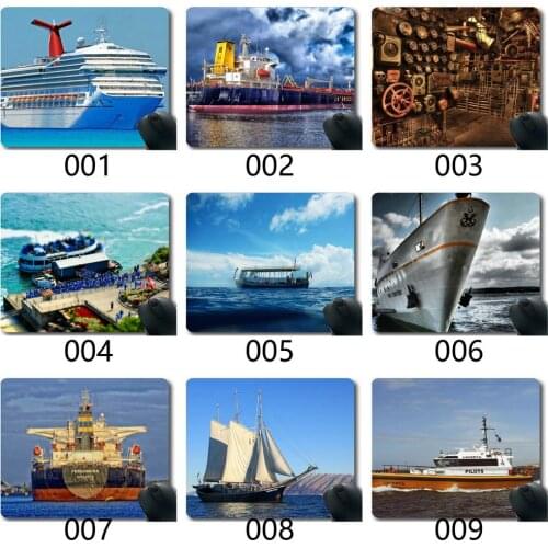 Mouse Pad,Anchor Boat Ship Nautical Marine Vessel Mouse Pad With Stitched Edge
