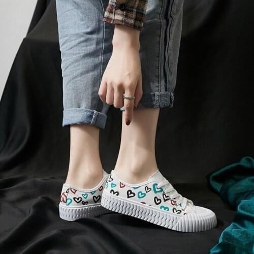 Spring Summer 2020 New Woman Casual Canvas Shoes Flats Canvas Women Casual Breathable Shoes Sneakers U12-36
