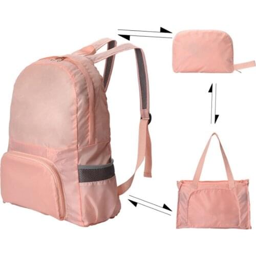 New Dual Purpose Portable and Folding Waterproof Backpacks for Outdoor Sports Multifunctional Travel Backpack Storage Bag