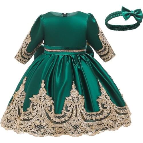 POSH DREAM Teal Girl Bridesmaid Dresses Fashion Casual Comfort Baby Flower Kids Party Sequin Wedding Princess Dresses for Girls