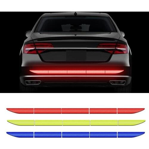 Car Trunk Reflective Strip Stickers For Hyundai IX35 Solaris Accent I30 Tucson Elantra Santa Fe Getz