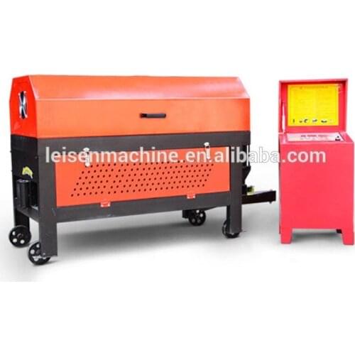Angle iron straighten cutting machine/Reinforced cnc metal straightening machine/Good price rebar straightening machine parts