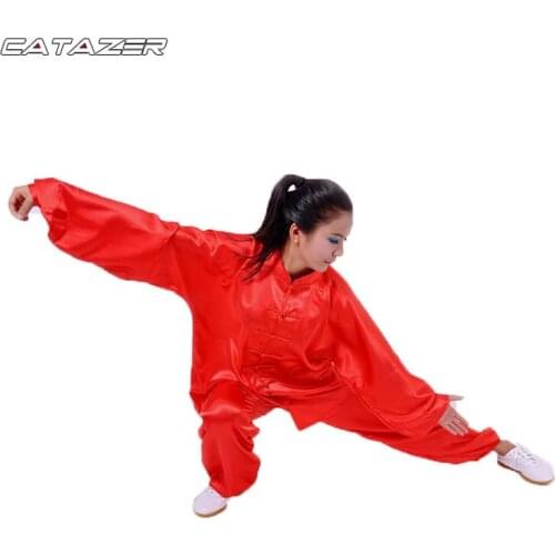 Multiple Colors Available Kids & Adults Tai Chi Uniform Chinese Martial Arts Kung Fu Wing Chun Wushu Suit