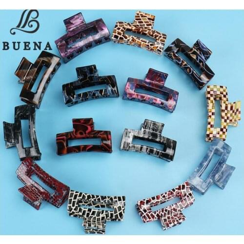 Crab Jaw Hair Claw - Cellulose Acetate Hair Accessory for Women Girl Hair Ornament Jewelry Clamp for Thick Hair Shower Daily