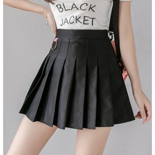 Pleated Skirt Summer Women High Waist Skirt Plaid Skirts School Skirt Cute Sweet Dance Mini Skirt Pencil Skirt Womens Skirts