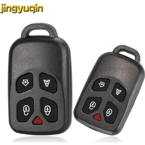10pcs jingyuqin Remote Car Key Shell For Brazil For Positron PX32 Key Fob Case Cover Replacement Alarm 4 Button + Panic