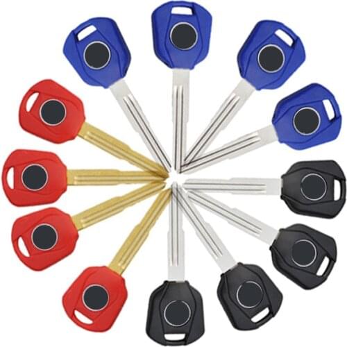 12Pcs Motorcycle Blank Key Uncut Blade for Honda CBR250R CBR250RR CB500F CB500X VTR250 CB250 CB400 CB600 CB900 CB1300 CBR600