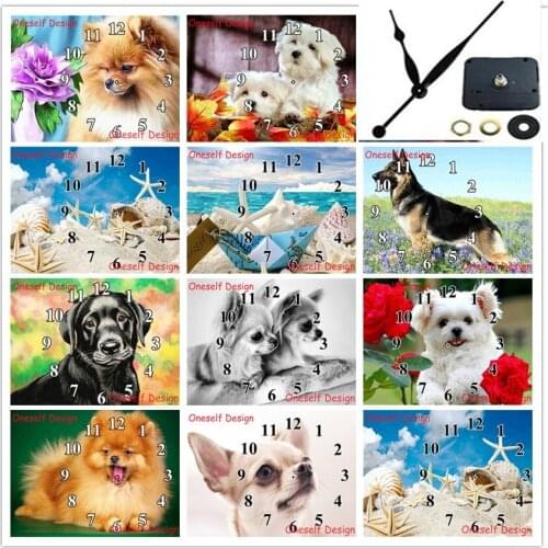 2021 5d diamond painting with Mechanical clock swan 5d diamond embroidery clock diamond mosaic sale home decortion wall sticker