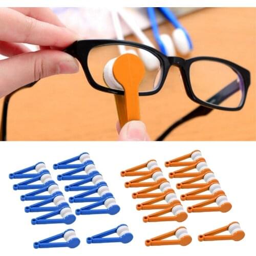 24Pcs Microfiber SunGlasses Eyeglasses Spectacles Cleaner Brush Cleaning Tools