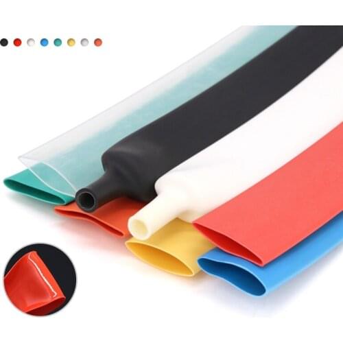 39mm Adhesive Lined 3:1 Heat Shrink Tubing Waterproof Insulation Sleeving-1/3/5Meters ROHS