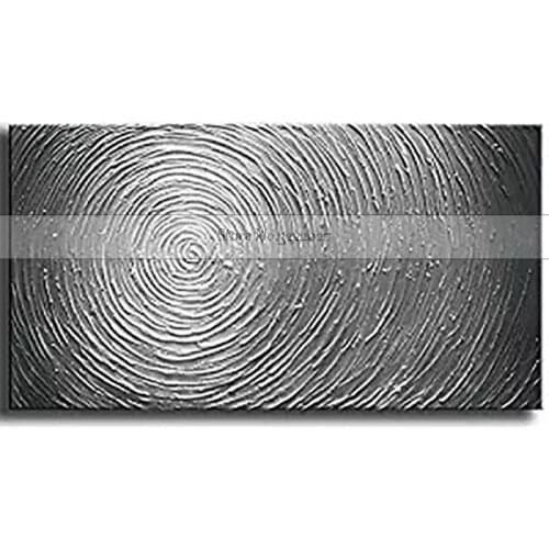 Aritist 100% Handpainted Silver Art Knife abstract Oil Paintings home Decor Canvas paintings Wall Art Picture For Living Room