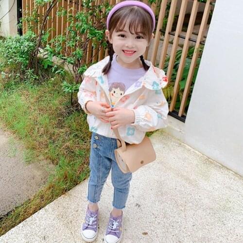 3-8 years old girls clothes spring autumn and winter jeans new Korean version fashion leisure sports quality childrens clothing