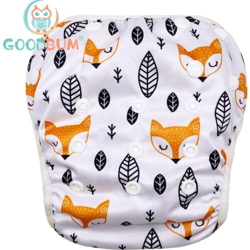 Baby Swim Diaper Waterproof Adjustable Cloth Diapers Goodbum Pool Pant Swimming Diaper Cover Reusable Washable Baby Nappies 2020